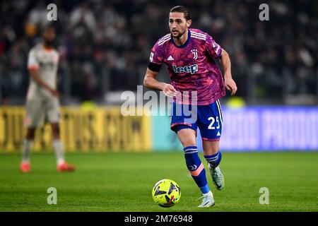 Torino, Italia. 07 gennaio 2023. Durante la Serie Una partita di calcio tra Juventus FC e Udinese Calcio. Credit: Nicolò campo/Alamy Live News Foto Stock