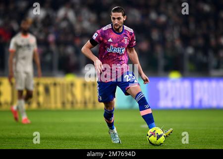 Torino, Italia. 07 gennaio 2023. Durante la Serie Una partita di calcio tra Juventus FC e Udinese Calcio. Credit: Nicolò campo/Alamy Live News Foto Stock