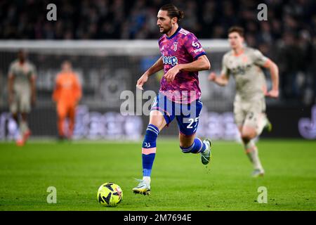 Torino, Italia. 07 gennaio 2023. Durante la Serie Una partita di calcio tra Juventus FC e Udinese Calcio. Credit: Nicolò campo/Alamy Live News Foto Stock