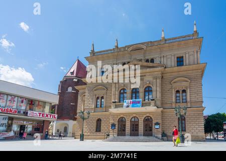 Opava (Troppau): Teatro Slesiano in , Moravskoslezsky, Regione Moravo-Slesiana, Regione Mährisch-schlesische, Ceco Foto Stock