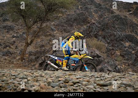 12 MICHEK Martin (cze), Orion - Moto Racing Group, KTM, Moto, azione durante la fase 8 della Dakar 2023 tra al Duwadimi e Riyadh, il 8th gennaio 2023 a Riyadh, Arabia Saudita - Foto Gigi Soldano / DPPI Foto Stock