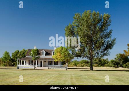 Stati Uniti d'America, Great Plains, Wyoming, Contea di Goshen, Fort Laramie , Sito storico nazionale, Foto Stock