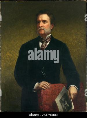 John Taylor Johnston di Daniel Huntington. 1875. Foto Stock