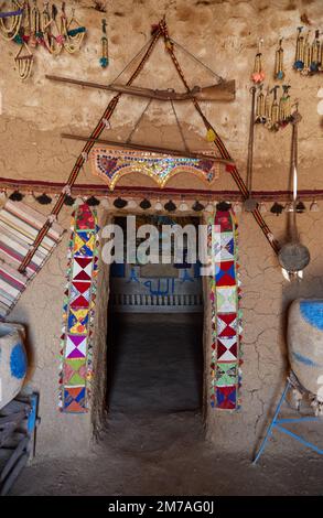 Le uniche antiche Case Beehive di Harran, Turchia Foto Stock