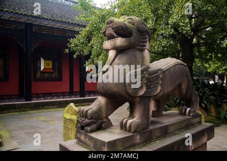 Tempio di Wuhou, Chengdu Foto Stock