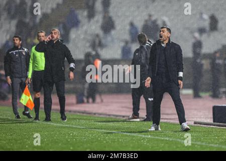 Lisbona, Portogallo. 07th Jan, 2023. Allenatore Sérgio Conceição del FC Porto visto durante la Liga Portugal Bwin match tra Casa Pia AC e FC Porto a Estadio Jamor.(Punteggio finale: Casa Pia AC 0:0 FC Porto) Credit: SOPA Images Limited/Alamy Live News Foto Stock