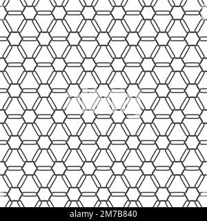 reticolo monocromatico senza giunture Illustrazione Vettoriale