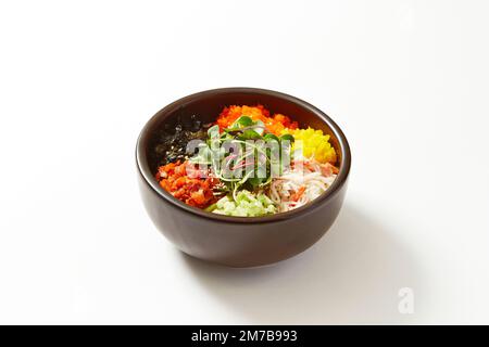 Bibimbap, riso misto coreano con verdure Foto Stock