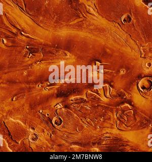 Superficie Marte, texture. Elementi di questa immagine forniti dalla NASA Foto Stock