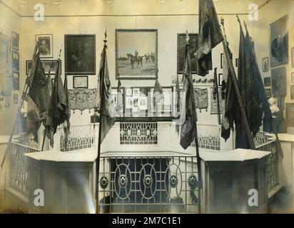 Museo con le reliquie della famiglia Savoia, Italia 1930s Foto Stock