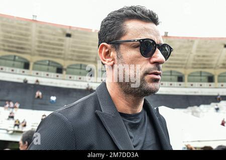 RJ - Rio de Janeiro - 01/09/2023 - ROBERTO DINAMITE, VELORIO - ex-giocatore Fred sulla scia dell'ex-giocatore di calcio Roberto Dinamite, tenutosi allo stadio Sao Januario. Roberto Dinamite, considerato uno dei più grandi idoli di Vasco da Gama, morì domenica (8) a 68 anni a causa di un tumore. Foto: Thiago Ribeiro/AGIF/Sipa USA Foto Stock