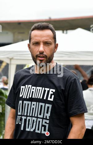 RJ - Rio de Janeiro - 01/09/2023 - ROBERTO DINAMITE, VELORIO - Baby vasco giocatore in scia dell'ex giocatore di calcio Roberto Dinamite, tenutosi allo stadio Sao Januario. Roberto Dinamite, considerato uno dei più grandi idoli di Vasco da Gama, morì domenica (8) a 68 anni a causa di un tumore. Foto: Thiago Ribeiro/AGIF/Sipa USA Foto Stock