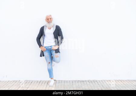 Anziani stile di vita e concetto di sport per persone sane Foto Stock