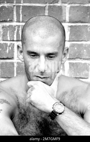 Italia, Villar Perosa Torino 08-10-1995 : Juventus FC giocatore Gianluca Vialli prima amichevole Juventus - Juve Primavera Foto Stock