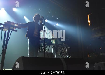 Jagwar ma in concerto presso la Webster Hall di New York Foto Stock