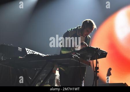 Jagwar ma in concerto presso la Webster Hall di New York Foto Stock