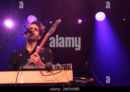 Geografo - Mike Deni in concerto al Brooklyn Steel Foto Stock