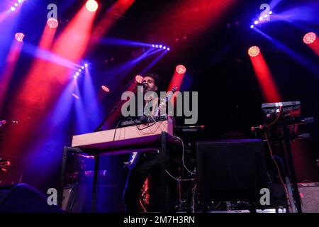 Geografo - Mike Deni in concerto al Brooklyn Steel Foto Stock