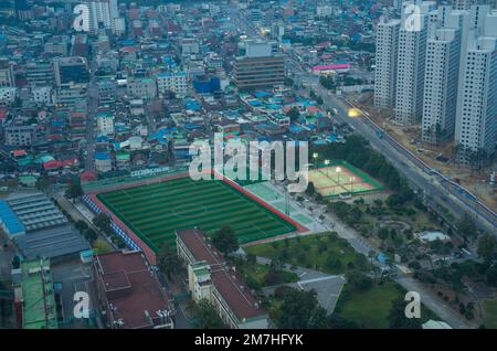 Cheonan scenario a Chungcheongnam-do, Corea Foto Stock