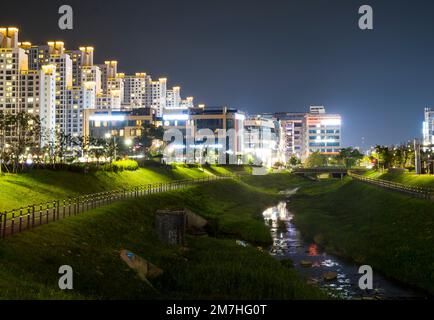 Cheonan scenario a Chungcheongnam-do, Corea Foto Stock