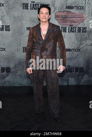 Westwood, Stati Uniti. 09th Jan, 2023. Gabriel Luna arriva alla "The Last of US" di Los Angeles Premiere al Village Theatre il 09 gennaio 2023 a Westwood, California. © Lisa OConnor/AFF-USA.com Credit: AFF/Alamy Live News Foto Stock