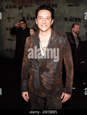 9 gennaio 2023, Westwood, Califotnia, USA: Gabriel Luna partecipa alla prima di The Last of US di HBO. (Credit Image: © Billy Bennight/ZUMA Press Wire) SOLO PER USO EDITORIALE! Non per USO commerciale! Foto Stock