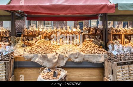 Negozio eataly a Torino (Piemonte), parte della catena internazionale per la distribuzione di cibo di qualità italiano - Eataly Torino Lingotto Foto Stock