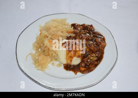 Gulasch ungherese Foto Stock