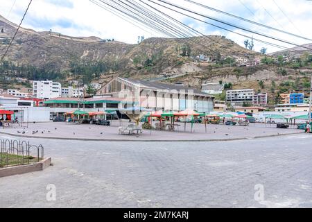 Alausi, Ecuador - 24 settembre 2022: Mercato locale Foto Stock