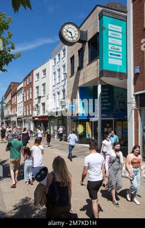 High Street, Worcester Foto Stock