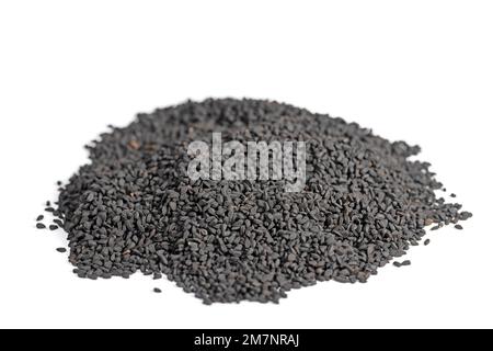 Semi di cumino nero, Nigella sativa Foto Stock