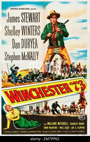 WINCHESTER '73 - 1950 Universal Pictures film con James Stewart e Shelley Foto Stock