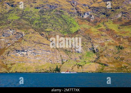 TSS Earnshaw on Lake Wakatipu, Queenstown, Nuova Zelanda, martedì 27 dicembre 2022. Foto Stock