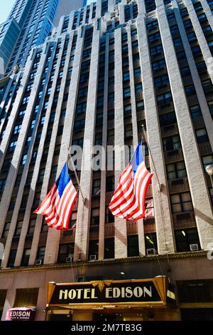 Hotel Edison, nel centro di New York. Foto Stock