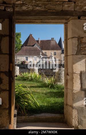 Les Riceys (Francia nord-orientale): Il villaggio è composto da tre villaggi, Riceys-Bas, Riceys Haute-Rive e Riceys-Haut nella valle del Laigne Foto Stock