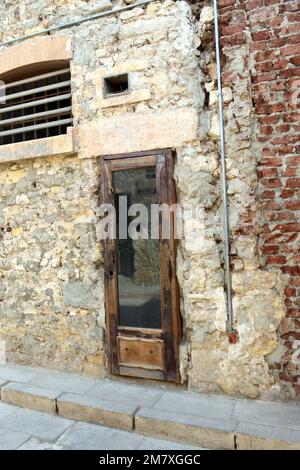 Cairo Saladin Museo della prigione della Cittadella, attuali celle di prigione che erano in uso dai tempi antichi della storia fino al 20th ° secolo, trovato accanto al nati Foto Stock