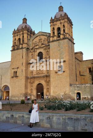 Messico, Oaxaca, Città di Oaxaca, Santo Domingo de Guzman, Chiesa, Foto Stock