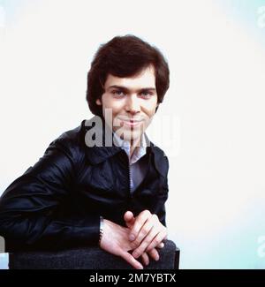 Rockpop, Konzert- und Live-Musik-Sendereihe, Deutschland 1977 - 1982, Sendung vom 4. März 1978, moderatore Christian Simon Foto Stock