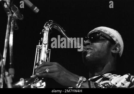 Philippe Gras / le Pictorium - Archie Shpp - 28/7/2013 - Francia / Ile-de-France (regione) / Parigi - concerto Archie Shpp, Paris Jazz Festival, Salle Pleyel, 6 novembre 1967 Foto Stock