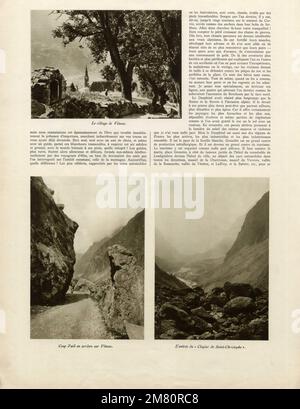 LA ROUTE DE BÉRARDE , PAR HENRY BORDEAUX. PAGINA 2. 1929 Foto Stock