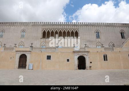 Castello Donnafugata, Sicilia Foto Stock