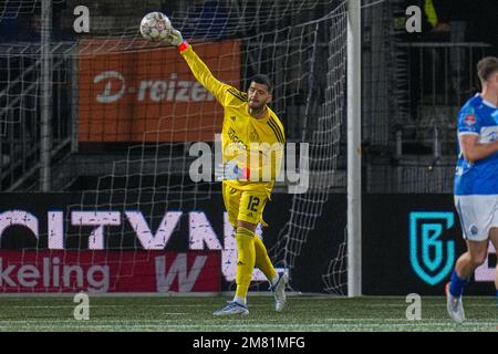 DEN BOSCH, PAESI BASSI - GENNAIO 11: Portiere Geronimo Rulli di Ajax durante la partita olandese Toto KNVB Cup Round 2 tra FC Den Bosch e Ajax allo Stadion de Vliert il 11 Gennaio 2023 a Den Bosch, Paesi Bassi (Foto di Rene Nijhuis/Orange Pictures) Foto Stock