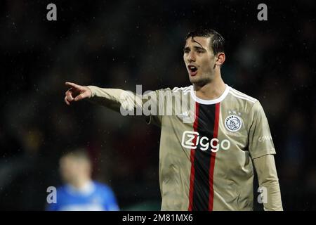 DEN BOSCH - Lorenzo Lucca di Ajax durante il 2nd° round della Toto KNVB Cup tra FC Den Bosch e Ajax allo Stadion De Vliert il 11 gennaio 2023 a Den Bosch, Paesi Bassi. ANP BART STOUTJESDYK Foto Stock