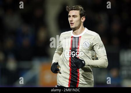 DEN BOSCH - Lorenzo Lucca di Ajax durante il 2nd° round della Toto KNVB Cup tra FC Den Bosch e Ajax allo Stadion De Vliert il 11 gennaio 2023 a Den Bosch, Paesi Bassi. ANP BART STOUTJESDYK Foto Stock