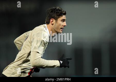 DEN BOSCH - Lorenzo Lucca di Ajax durante il 2nd° round della Toto KNVB Cup tra FC Den Bosch e Ajax allo Stadion De Vliert il 11 gennaio 2023 a Den Bosch, Paesi Bassi. ANP BART STOUTJESDYK Foto Stock