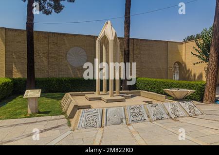 ISFAHAN, IRAN - 10 LUGLIO 2019: Memoriale del genocidio armeno alla cattedrale di Vank a Isfahan, Iran Foto Stock