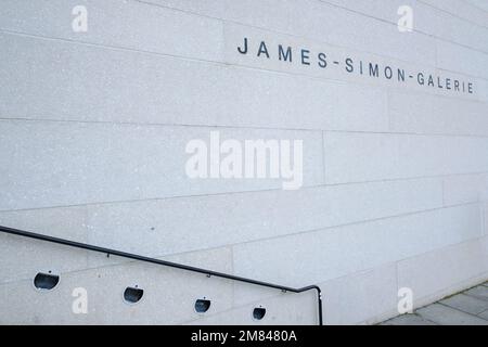James-Simon-Galerie, Isola dei Musei, Berlino Foto Stock