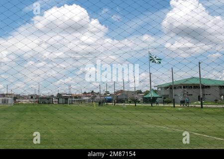 Curitiba, Brasile. 12th Jan, 2023. PR - Curitiba - 01/12/2023 - CORITIBA, MEDIA DAY - Vista generale del Bayard osna Training Center, il CT da Graciosa, appartenente al Coritiba Foot Ball Club. Foto: Robson Mafra/AGIF/Sipa USA Credit: Sipa USA/Alamy Live News Foto Stock