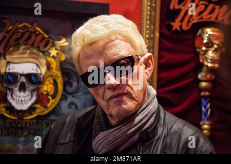 Heino, cantante tedesca di Schlager e tradizionale Volksmusik tedesca / musica folk. Gronau / Germania 2014 Foto Stock