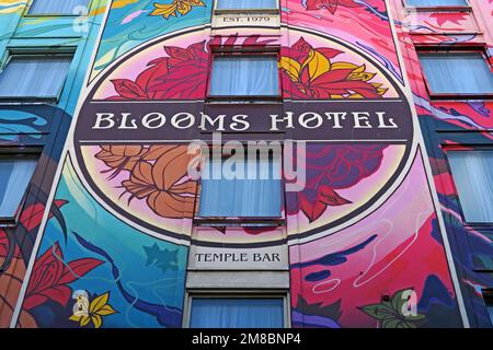 Blooms Hotel, 3-6 Anglesea St, Temple Bar, Dublino 2, , Eire, Irlanda, D02 FK84 Foto Stock
